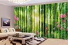 3d Print Curtain For Living Room Price Fantasy Forest Flowers Full 3d Landscape Curtains Interiors Premium HD Curtains