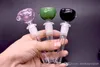 Superglas Downtems rör 14mm 18mm Kvinna Tjockt glas Down Stem Diffuser Adapter för glasbägare Bongs Vattenrör med 14mm skål