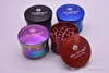 60 mm 4layer Rainbow Zicn Stockststone wersja 20 młynek ziołowy Tobacco Tobacco Grinder Crusher Smewing palenia dla suchego ziołowego vs SPAC3386466