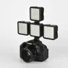 49 LED Video Light Hot Shoe Lamp Photo Studio Lighting Flash Lights för Canon Nikon Camera