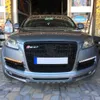 1 SET 12V LED DRL Dagsljus för Audi Q7 2006 2007 2008 2009 Dagsljus dimma med gul bländsignal