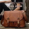 BROCKASER RETRO MEN Tote Solid Faux Leather Portisbile Shoulder Bag Messenger Crossbody Business Bags For275i