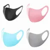 4 Colors Anti Dust Face Mouth Cover Anti-fog Mask For Adults Dustproof Breathable Washable Reusable ice silk Masks ZZA1866