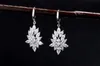 Fashion-Ladies crystal zircon Bridal Necklace Earrings set two piece set