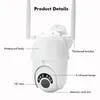 HD 1080P WIFI IP CAMERA Draadloze PTZ Zoom CCTV Home Security 60m IR Camera Waterdichte IP66 Outdoor - US Plug