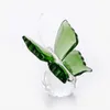 50pcs/lot Crystal Animal Butterfly Crafts Glass Paperweight Natural Stones Figurines Decor Ornaments Home Wedding Souvenir Gifts