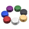 HONEYPUFF Aircraft Aluminum Smoking Herb Grinder 60MM 3 Piece With Diamond Teeth Metal Tobacco Smoking Water Pipes Accessories