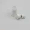 5 ml 10 ml Blanc Bouteille Airless Lotion Pompe Mini Échantillon et Test Bouteilles Conteneur Sous Vide Emballage Cosmétique
