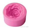 Sala da pranzo 3D Rose Stampo per cioccolato Strumenti per decorare torte fondente Stampo per sapone in silicone Stampo per torta in silicone XB1