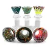 14mm 18mm Male Wig Wag Glass Bowl High Quality Colorful Heady Glass Bowl Bong Piece Smoking Accessories For Glass Water Bongs Dab Rigs