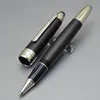 Ünlü Rulo Tükenmez Kalem Mat Siyah Hediye Kalem Beyaz Klasik Ofis Yazma Kalemler Seri Numarası