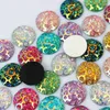 200 pièces 11 5mm cristal AB couleur ronde flatback résine strass pierre perles Scrapbooking artisanat bijoux accessoires ZZ764277h