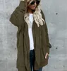 Nouvelle fausse fourrure en peluche en peloton ours-manteau femme Fashion Hiver Hooded Coat Joker Comft