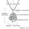 Iced Out Money Bag Doll Prong Setting Cubic CZ Stones Gold Silver Plating Zircon Shiny Hip Hop pendant for Men Women