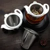 Tea Mesh Infuser Reusable Tea Strainer Teapot Stainless Steel Loose Tea Leaf Filter Drinkware Teaware ZC0859