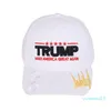 Wholesale-Sports Cap Letter American Flag Embroidered Adjustable Cotton Hat Headwear President Election Accessories