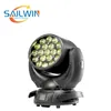 Oeil d'abeille led lumière principale mobile 19x15w fonction de zoom RGBW 4in1 lumière de scène à effet de lavage de faisceau