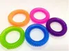 Braccialetti in silicone anti-zanzara Anti zanzara Bug Respingi braccialetto da polso Bracciale repellente per insetti Mozzie Tieni lontani gli insetti Controllo dei parassiti A5839