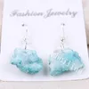 10Pairs 10-25mm Freeform Dyed Color Brazilian Agate Druzy Geode Earrings Raw Rough Drusy Quartz Crystal Cluster Dangle Statement Earrings