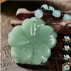 Mélange Chinois Main Naturel Jade Guérison Cristal Sculpté Bouddha Reiki Éléphant Amulette Chanceux Pendentif Collier Fine Jewelry Charm