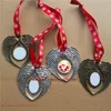 sublimation christmas ornament decorations angel wings shape blank hot transfer printing consumables supplies new style wholesales