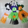 Ghost House Halloween Decoration Hanging Props Ghost Pull Flowers Halloween Pumpkin Decorations Party Supplies 3styles RRA1999