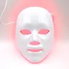 7 LED Maschera facciale PDT Fototerapia Anti invecchiamento Led Maschera di bellezza Ringiovanimento della pelle Stringere i pori Rimozione dell'acne Macchina antirughe