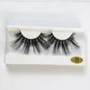 Hurtownie 25mm Lashes 20/30/50/100 Pairs 25 mm Fałszywe rzęsy Grube Strip Mink Makijaż Makijaż Dramatyczne Długie Eyelaski Mink1