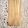 Machine Made Remy Tape In Human Hair Extensions 10 to 26 inch 80pcs 200g Silky Straight PU Hairpieces Seamless Skin Weft