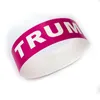 New Donald Trump Wristband 25 x 2,5 cm Le mani decorano gli USA Presidente Elezione generale Elezione 2020 Trump Handand Pennant Hand Strap impermeabile HHA406