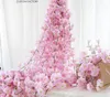Guirlande de fleurs artificielles en rotin, 200cm, décoration de mariage, DIY, Simulation de fleurs de vigne, couronne de maison pour fête, GB794
