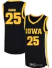 2020 Iowa Hawkeyes tröjor 10 Joe Wieskamp 25 Tyler Cook 55 Luka Garza 5 CJ Fredrick 15 Kriener 30 Lester Basketball Jerseys Custom1830791