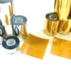 革のブロンズ機のための3cmx120Mのための3cmx120Mの熱伝達陽極酸化された金色の紙