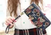 Shipping High Quality Free England Women Cartoon Bear Lovely Long Wallet Coin Pures High-end Designer Zipper Gift Billfold Bag 003 9483 -end