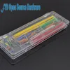 Freeshipping 10Lot 14Kind 10strip = 140pcs u Shape Solderless Breadboard Jumper Cable Wire Kit för PCB Brödbräda