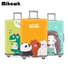 Mihawk Cute Elastic Bagagli Cover Cartoon Trolley Valigia Studente Kid Proteggi sacchetto di polvere per 18-32 pollici Custodia da viaggio Accessori CJ191219