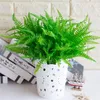 가짜 스프레이 컬러 페르시아어 잔디 뭉치 (7 개의 줄기 / 조각) 시뮬레이션 펀 웨딩 홈 장식 인공 식물을위한 잔디