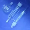 Laboratoriumbenodigdheden Apparatuur 150ml Laboratorium Glas Soxhlet Extractor Condensor en Extractor Body met spoel / uitsteeksel