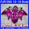 키트 YAMAHA FJR1300 A FJR1300A FJR1300 13 16 광택 로즈 247HM.12 FJR-1300A FJR 1300 13 14 15 16 FJR-1300 2013 2014 2015 2016 페어링