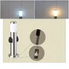 Stainless Steel Outdoor Power Sockets Outlet Garden Lawn LED Post Light 40cm Height