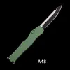 Auto Kniv High-end Automatic Knives Mt Hal Enkelkant High End Survival Hellhound Jakt Fick Tool Schelin