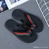 NEUE Europa Marke Designer Hausschuhe gestreifte Sandalen rutschfeste Sommer Huaraches Hausschuhe Outdoor Strand Flip Flops Hausschuhe