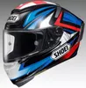 Full Face Shoei X14 93 Marquez Bradley Motorcykelhjälm Anti-dimma Visor Man Riding Car Motocross Racing Motorbike Hjälm-Not-Oiginal-Helmet