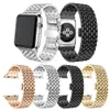 Fivela de borboleta em aço inoxidável para Apple Watch 38mm 40mm 42mm 44mm WatchBand para Apple Iwatch Series 4 3 2 1 StrapElets Bracelet3014165