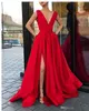 red formal gowns