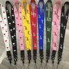 Lanyard NECK STRAP Cartoon Detachable Rotating Love Smile Bear Rabbit Zebra Dot Chick FOR iphone 11 Galaxy Note 2.5CM Width 500PCS/