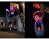 LED Basketball Hoop Lights Basketball Rim Led Solar Light Playing at Night Lamps Outdoors Perfekt för barn Vuxna Partier och träning
