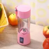 Juicer juice Blender 380L USB electric Mixer 6 Blades Bottle Cup Citrus Lemon Vegetables Fruit Smoothie Squeezers Reamers hot