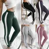 Calça esportiva feminina sexy skinny gym gym fitness leggings calças de corrida atlética