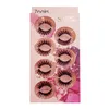 SHIDISHANGPIN 7 pairs False Eyelashes 3D Natural Long Eyelash Extensions Soft Faux Mink Eyelashes Non Magnetic